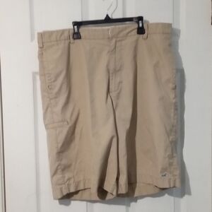 Hollister Y2K Men's Beige Flat Front Shorts